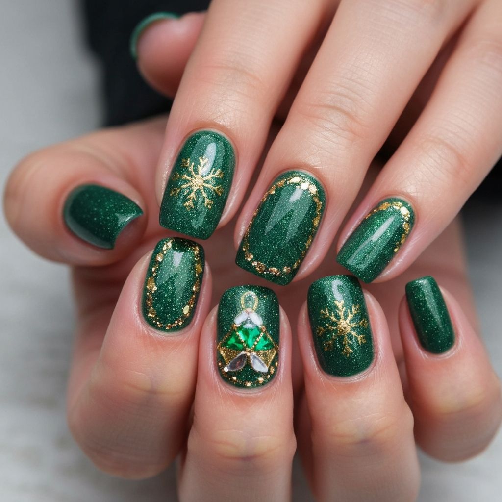 Green Christmas Nails: Beyond the Traditional