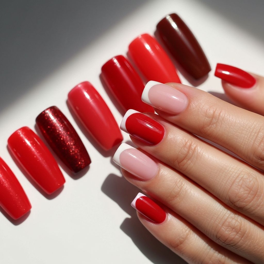 The Best Red Nail Polishes for Christmas 2024